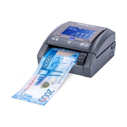 Детектор банкнот DORS 210 серый (автоматический)